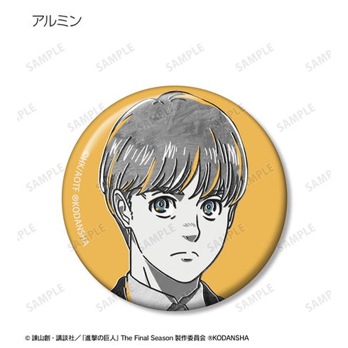 『進撃の巨人』トレーディング Ani-Art BLACK LABEL 缶バッジ ver.A BOX